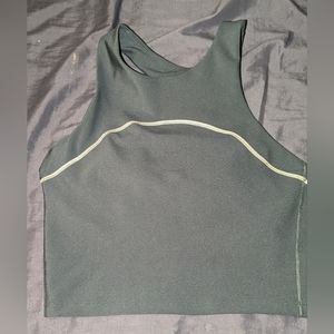 Kinesis Teal Green Workout Top-racerback-size Small